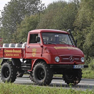 Unimog Germania Brauerei Munster 16.09.2023 Bild 8 1000